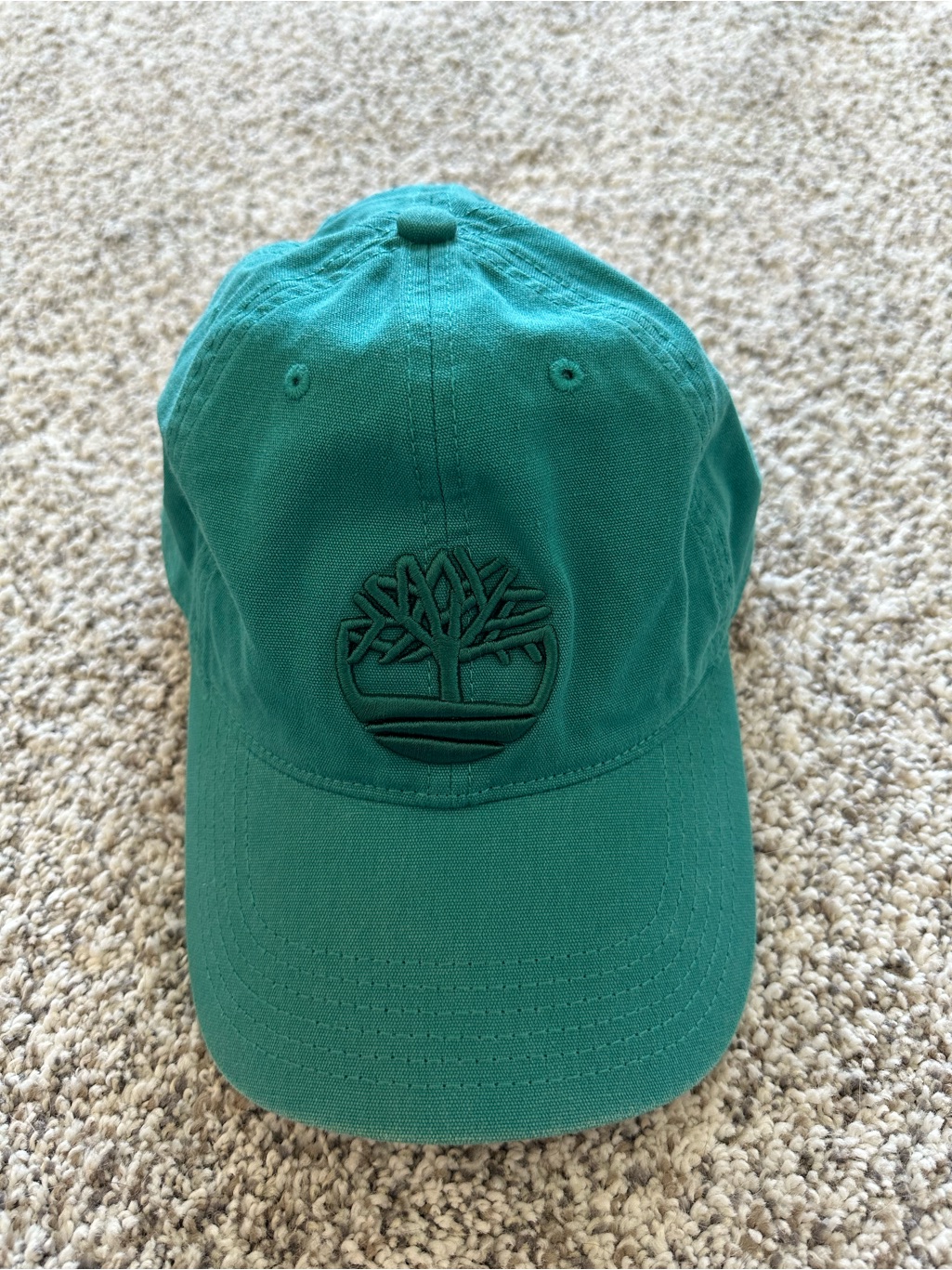 Timberland Teal Bucket Hat With Logo Tag